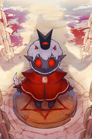 The Lamb - Fanart from the game Cult of the Lamb.