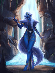 Astrid - The Priestess OC commission for a client.